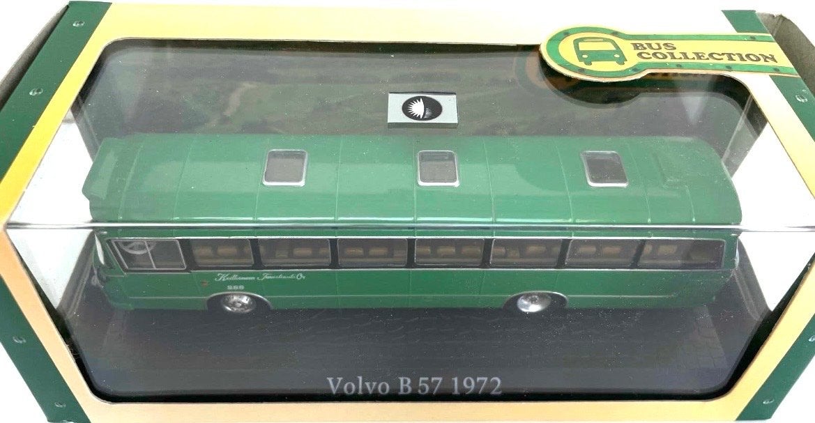 Volvo B 57 1972 Bus Collectie Modelbus Groen, Hobby en Vrije tijd, Ophalen of Verzenden, Nieuw, Bus of Vrachtwagen, Overige merken