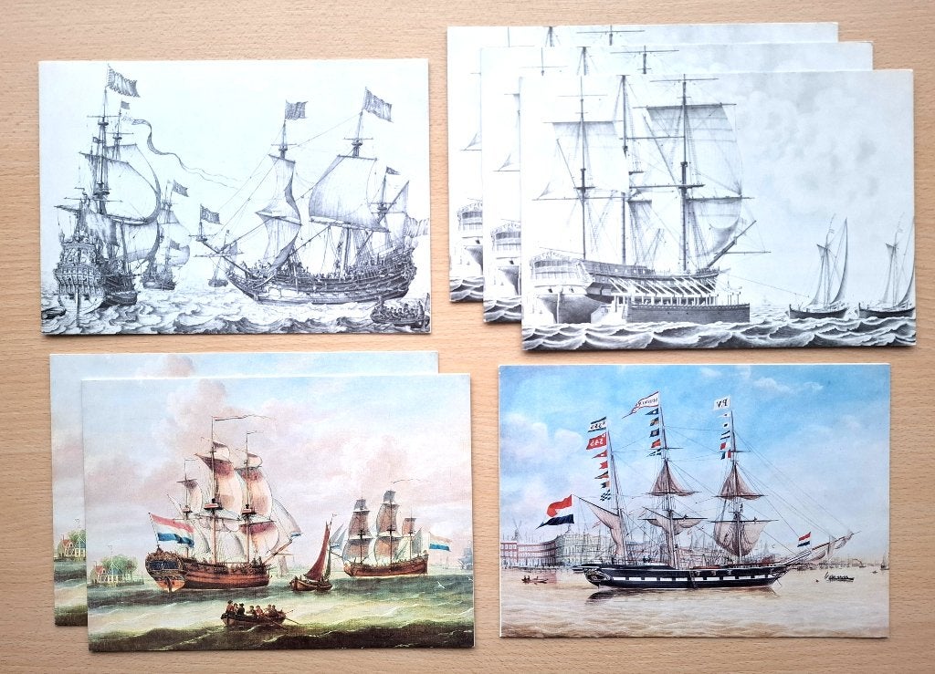 kaarten Maritiem Museum Prins Hendrik - (nieuw), Ophalen of Verzenden, 1980 tot heden, Ongelopen, Overige thema's