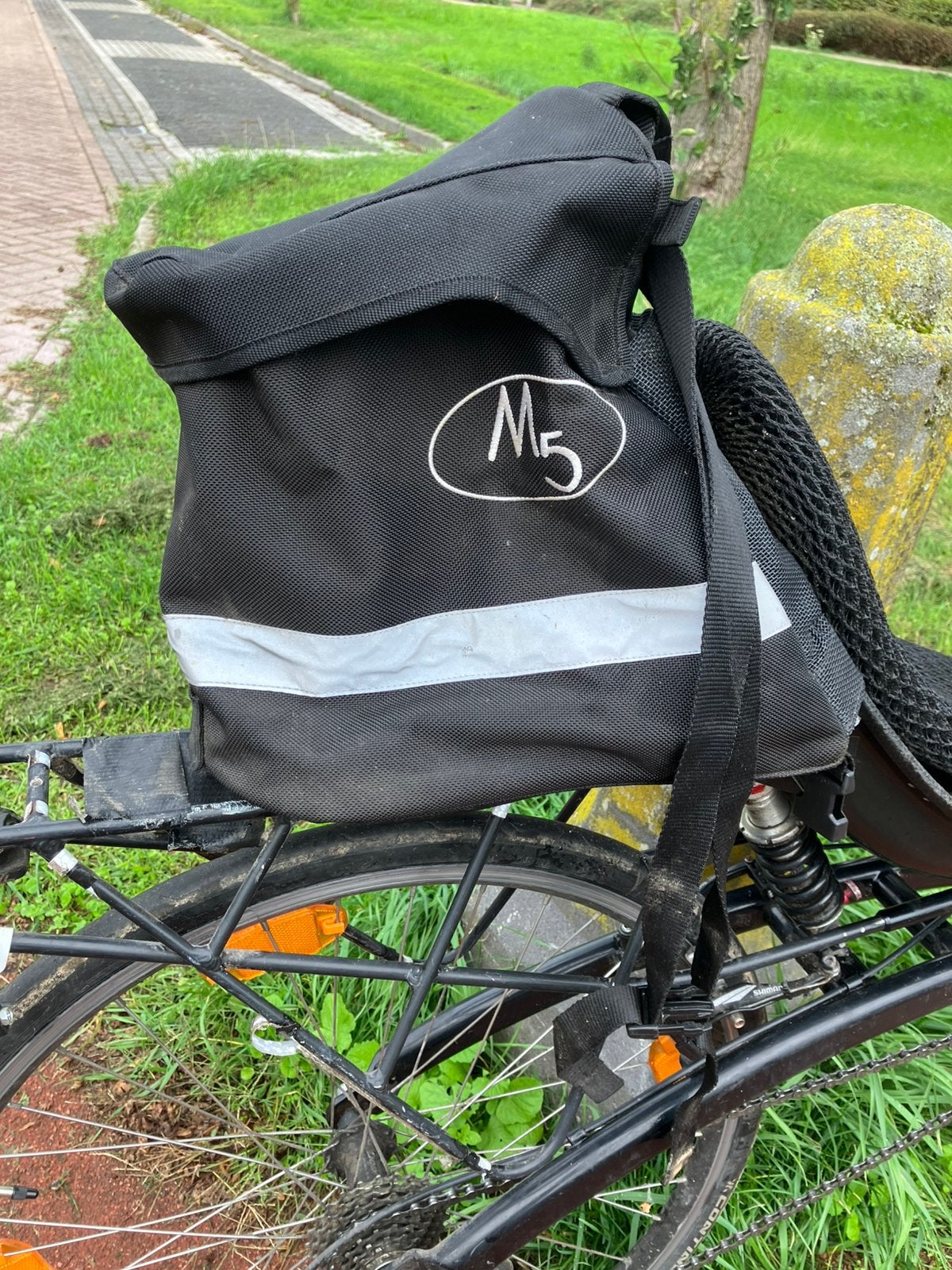 M5 ligfietstas, Ophalen of Verzenden, Gebruikt