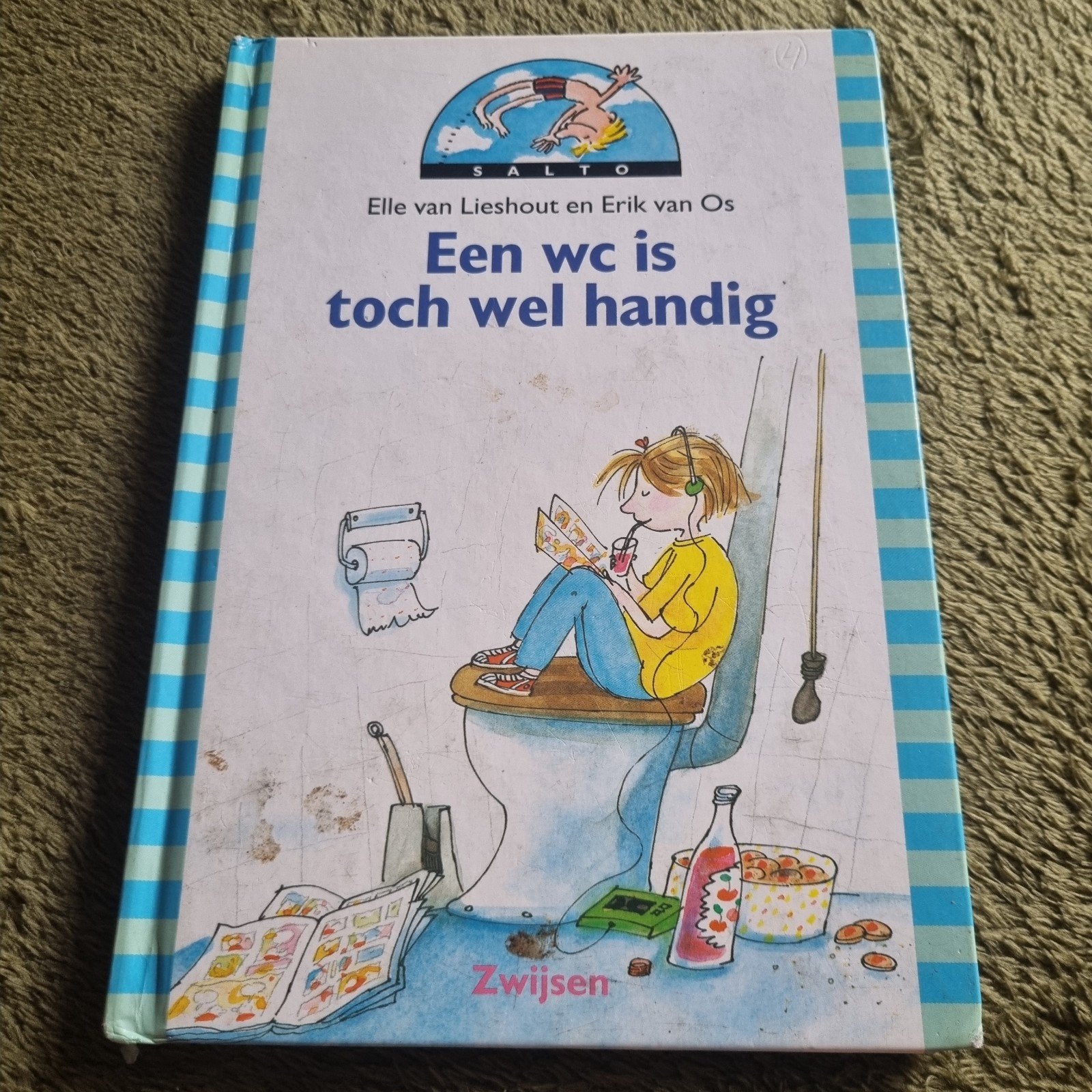 Een wc is toch wel handig - Kinderboek, Ophalen of Verzenden, Gelezen, Elle van Lieshout en Erik van Os, Fictie algemeen