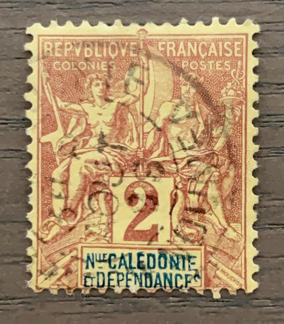 Nieuw Caledonië, Ophalen of Verzenden, Gestempeld