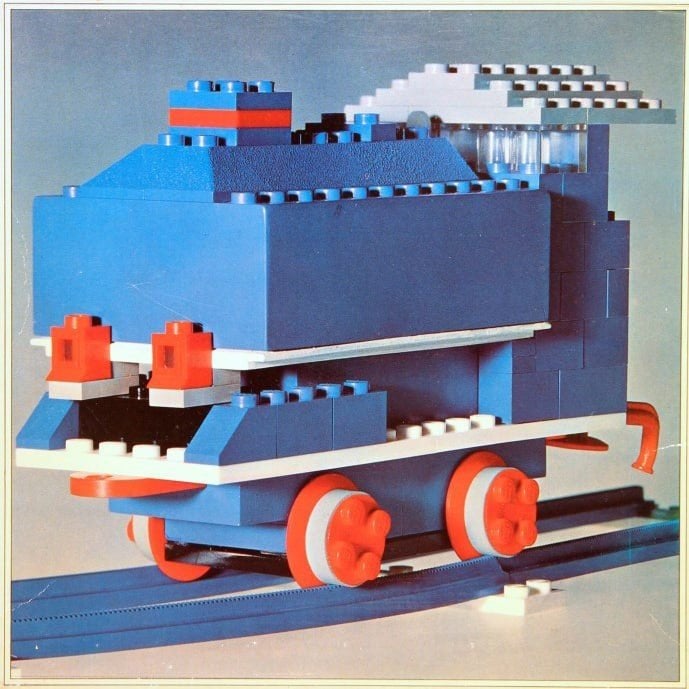 112-2  Locomotive with Motor (1966), Kinderen en Baby's, Speelgoed | Duplo en Lego, Ophalen, Gebruikt, Lego
