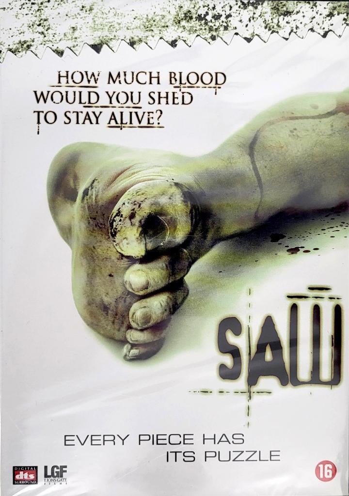 Saw - DVD - Nieuw, Vanaf 16 jaar, Ophalen of Verzenden, Nieuw in verpakking, Gore