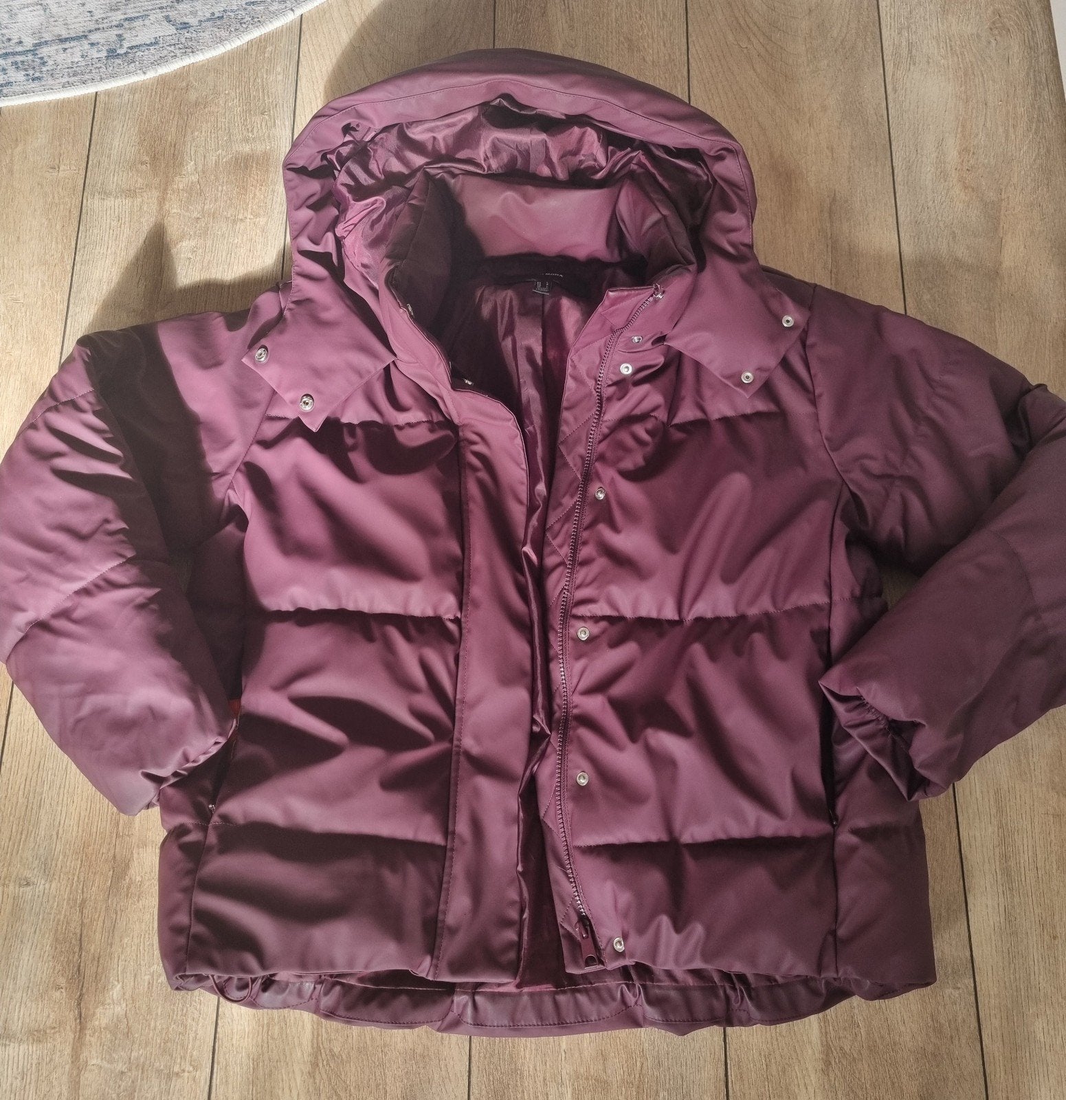 TE RUIL VOOR ZWARTE JAS, of te koop bordeaux winterjasL Only, Ophalen of Verzenden, Zo goed als nieuw, Rood