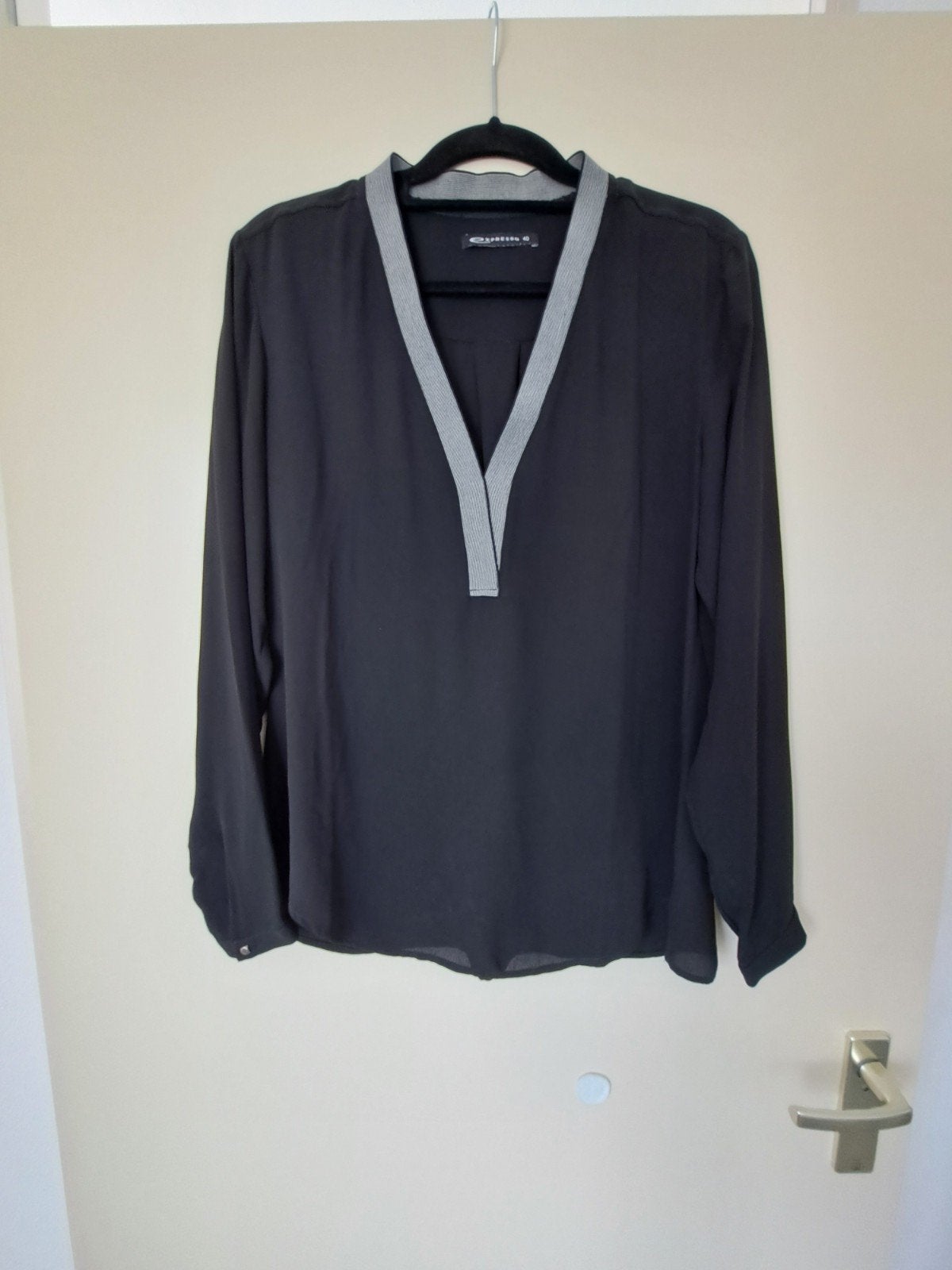 Expresso zwarte blouse maat 40, Maat 38/40 (M), Expresso, Zwart, Ophalen of Verzenden