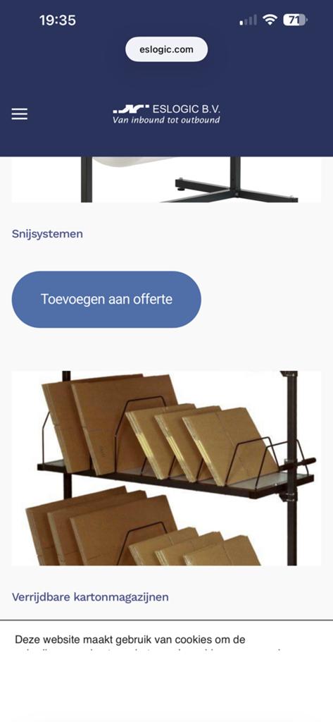 Karton magazijn. 60:100, Doos, 100 cm of meer, 60 cm of meer, Nieuw