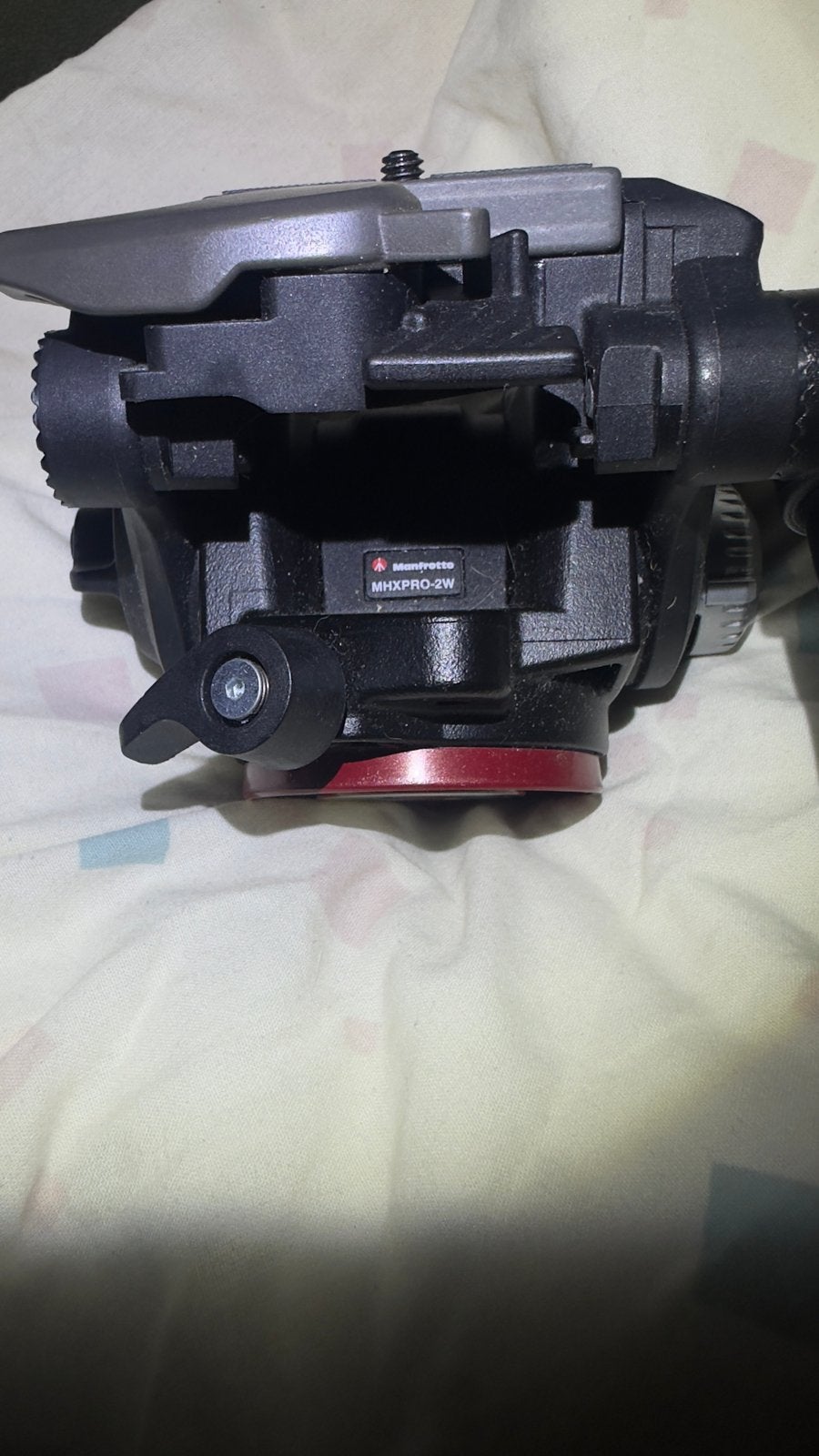 Manfrotto MHXPRO-2W 2-weg videokop met snelkoppelingsplaat, Manfrotto, Statief, Ophalen of Verzenden, Gebruikt