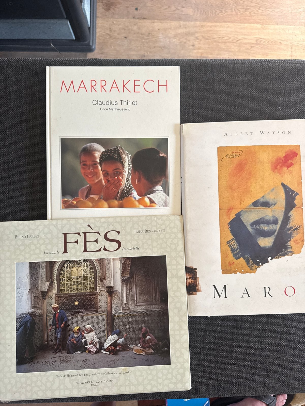 3 Schitterende Fotoboeken Marokko: Marrakech, Fès, Maroc, Ophalen of Verzenden, Gelezen, Fotografie algemeen
