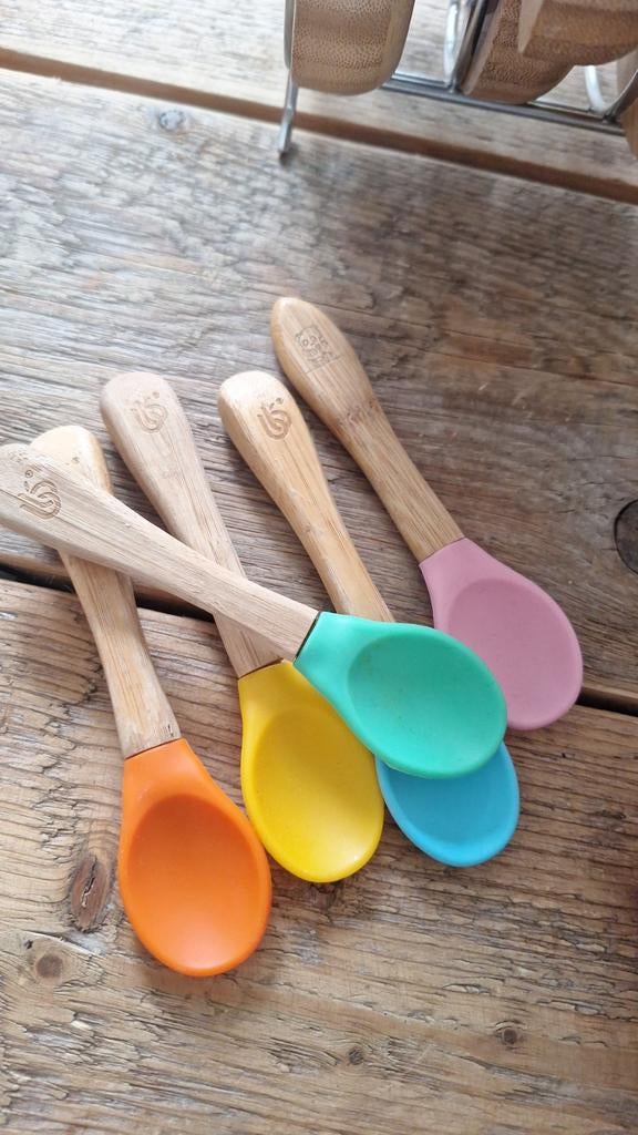 Bamboo bamboo kinder servies set, Ophalen of Verzenden, Zo goed als nieuw, Overige typen