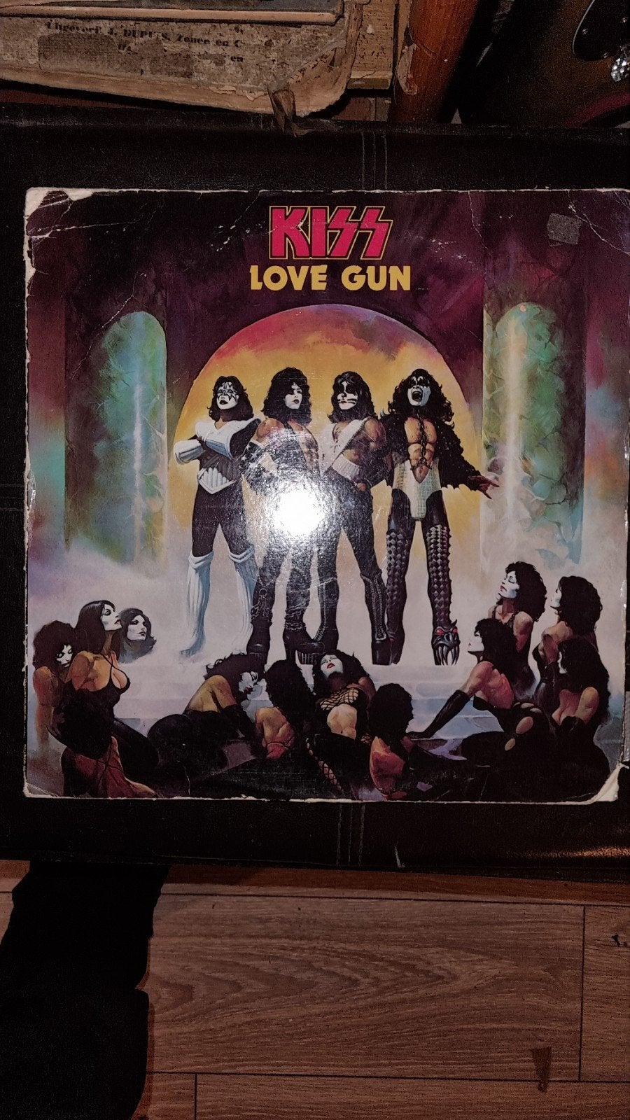 KISS - Love Gun LP (Hard Rock Vinyl), Cd's en Dvd's, Vinyl | Hardrock en Metal, Ophalen of Verzenden, Gebruikt, 12 inch, LP