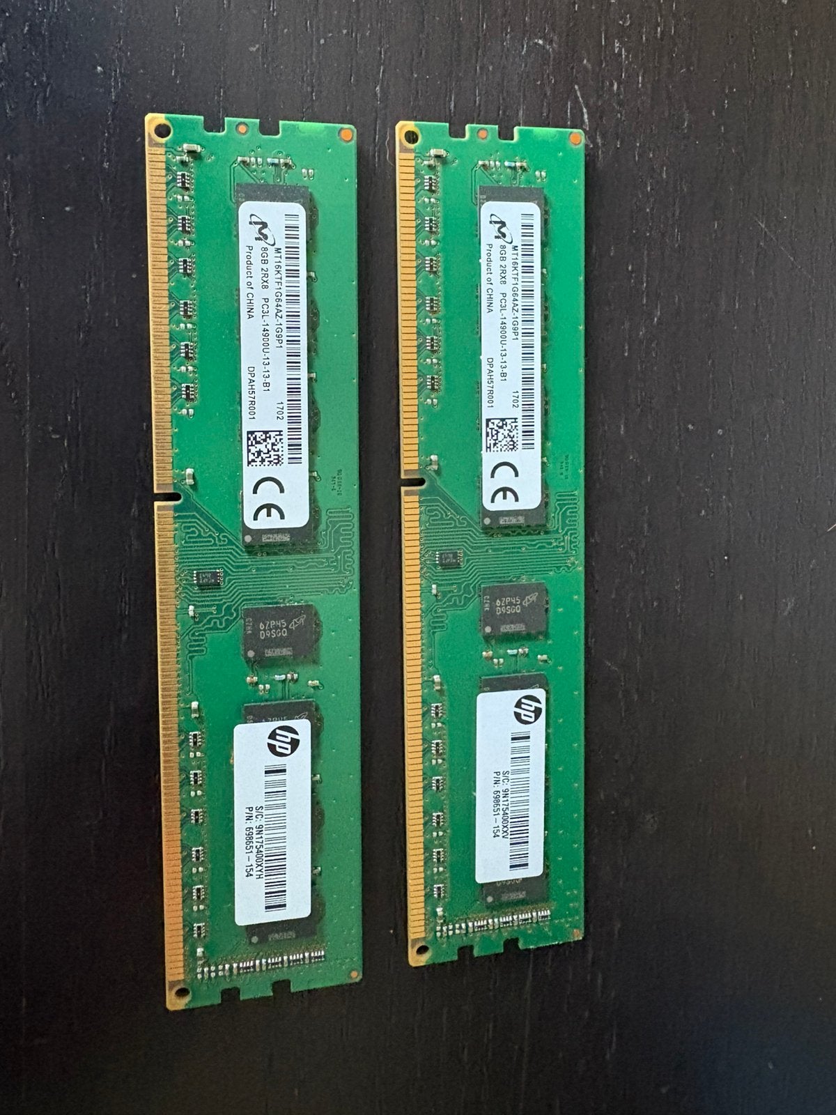 16GB DDR3 geheugen (2x8gb) 1866mhz, Computers en Software, RAM geheugen, Ophalen of Verzenden, Zo goed als nieuw