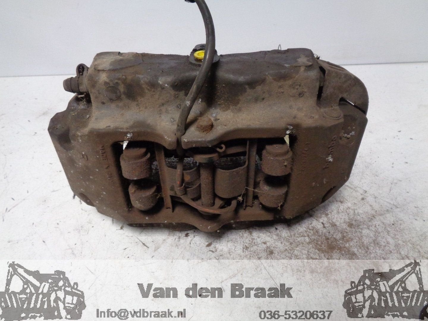 Volkswagen Touareg 5.0 TDi 2003-2010 Remklauw rechts achter, Gebruikt, -, Herkomst onderdeel bekend, -
