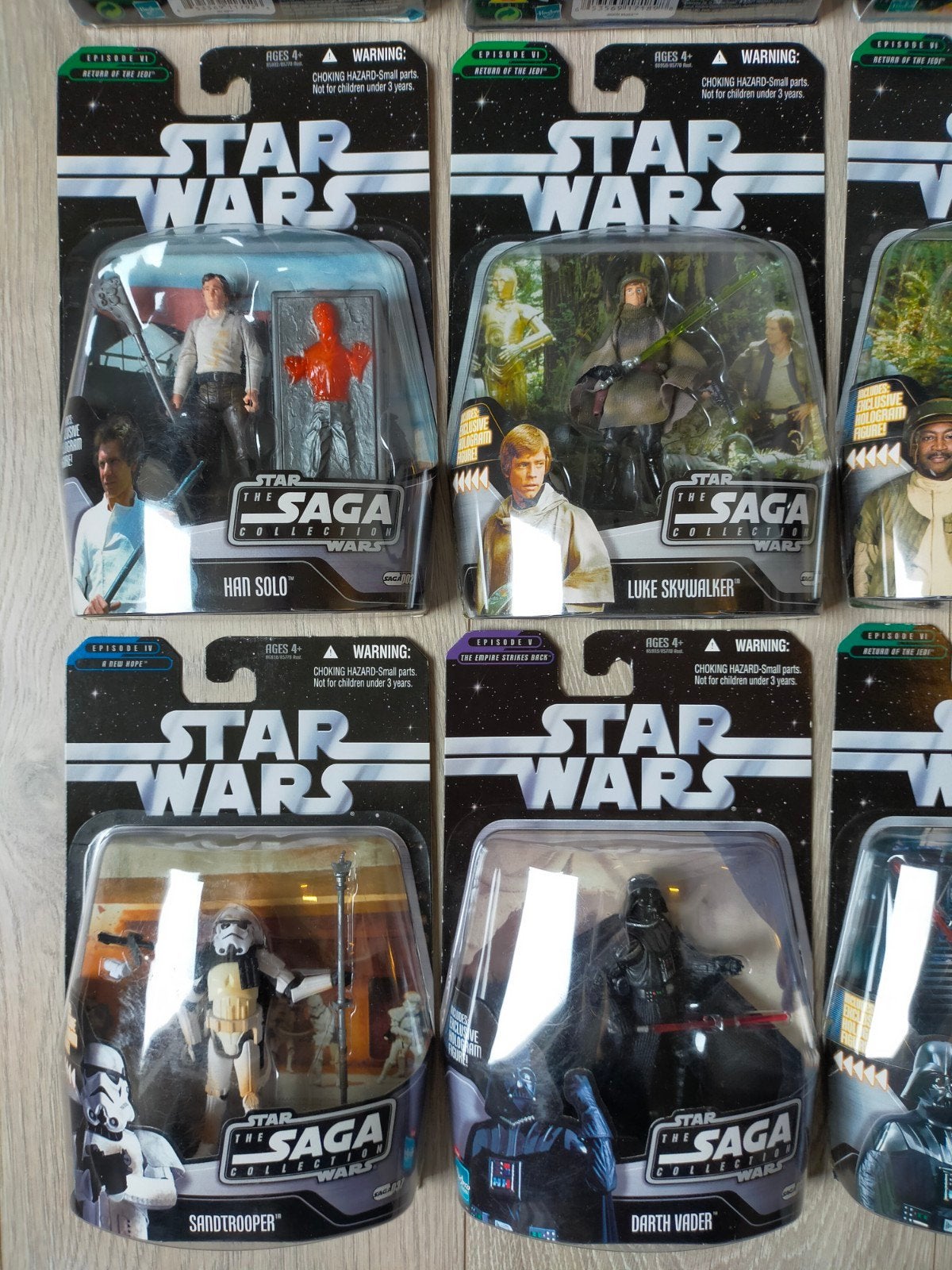 Star Wars The Saga Collection figuren MOC - Diverse, Ophalen of Verzenden, Nieuw, Actiefiguurtje