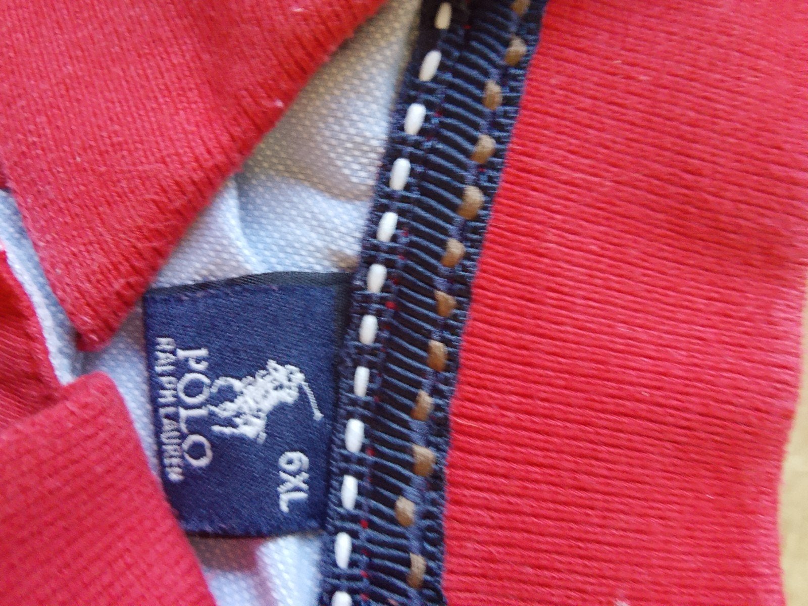 Polo Ralph Lauren Polo Shirt Rood Maat 6XL, Ophalen, 650 Madison Avenue, New York, NY 10022, USA, Overige maten, Polo Ralph Lauren