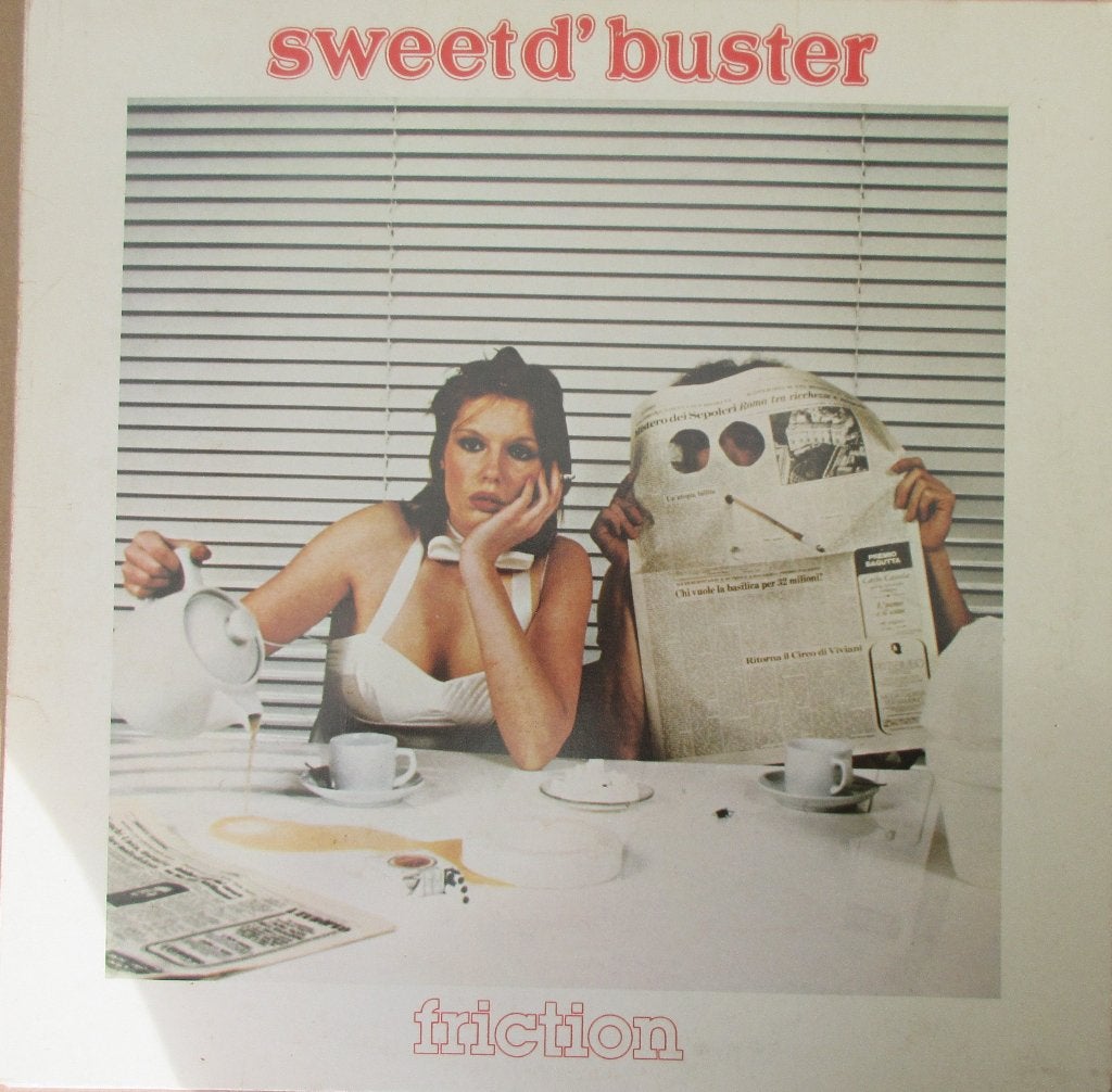 Sweet d`Buster - Friction, Inclusief binnenhoes, Ophalen of Verzenden, Gebruikt, 12 inch