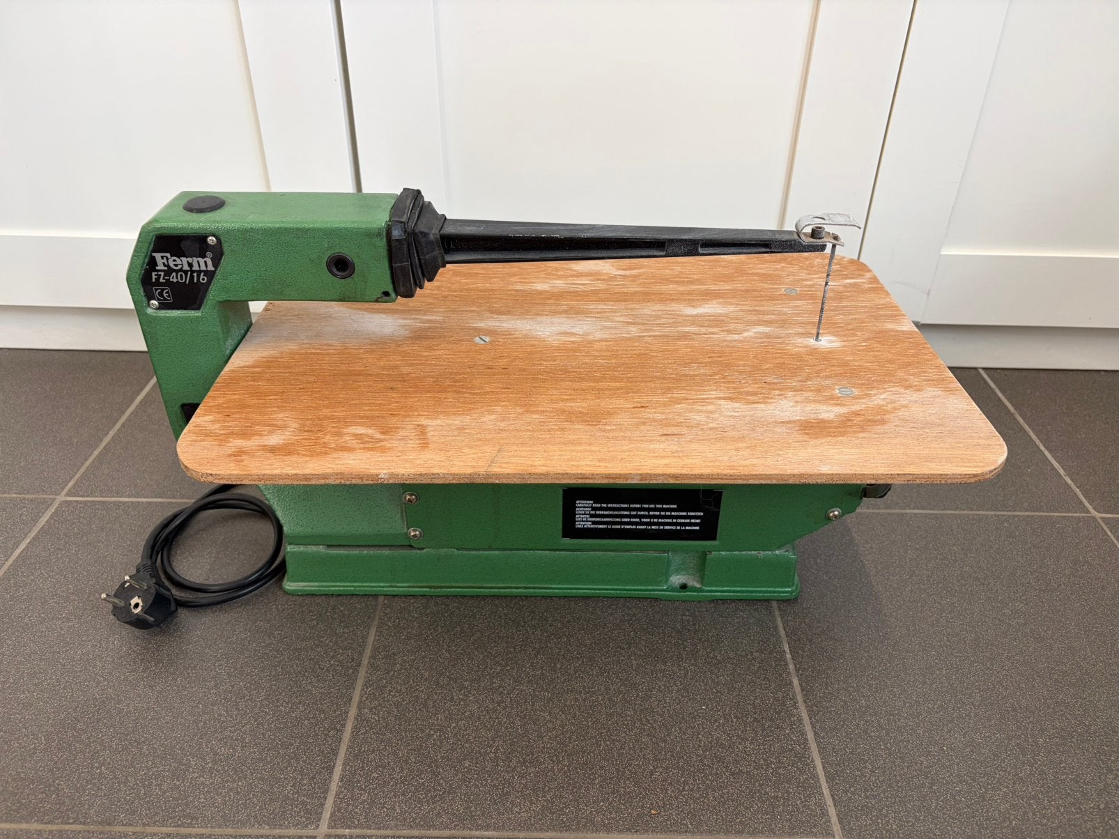 Ferm electrische figuurzaag, Ophalen, Gebruikt, 30 tot 70 mm, Figuurzaag
