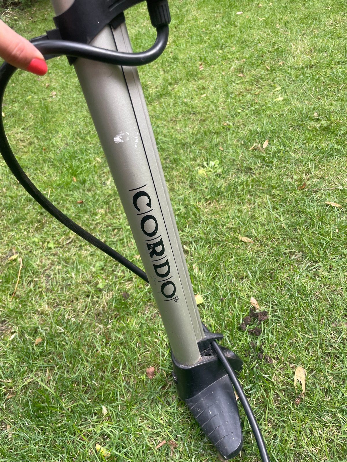 Cordo fietspomp met drukmeter, Ophalen, Drukmeter, Gebruikt