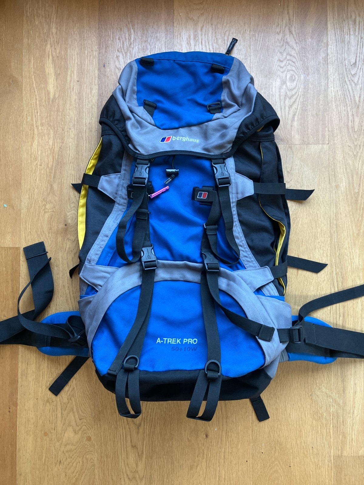 Berghaus A-TREK PRO 50+10W rugzak, Ophalen of Verzenden, Zo goed als nieuw, Rugzak