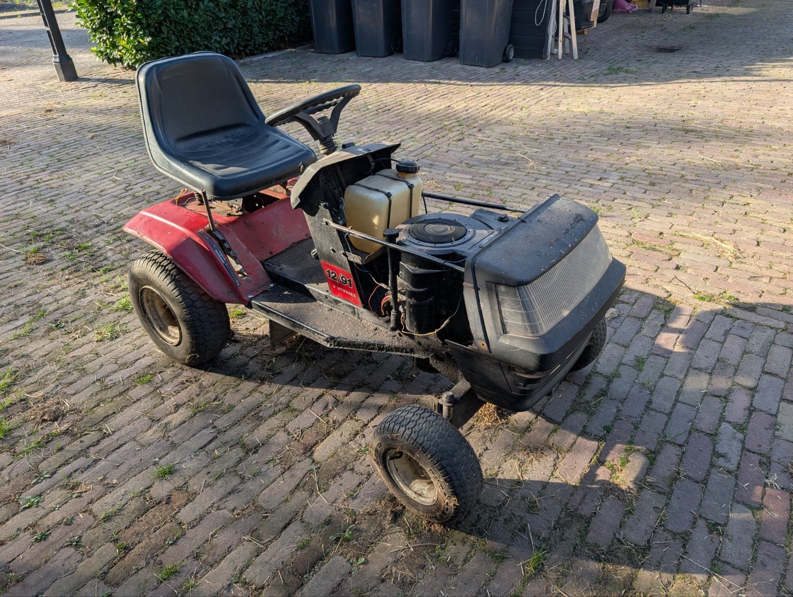 MTD 12/91 Tuintrekker/Zitmaaier - Sterk en Functioneel, Ophalen, Gebruikt, MTD, Elektrische starter