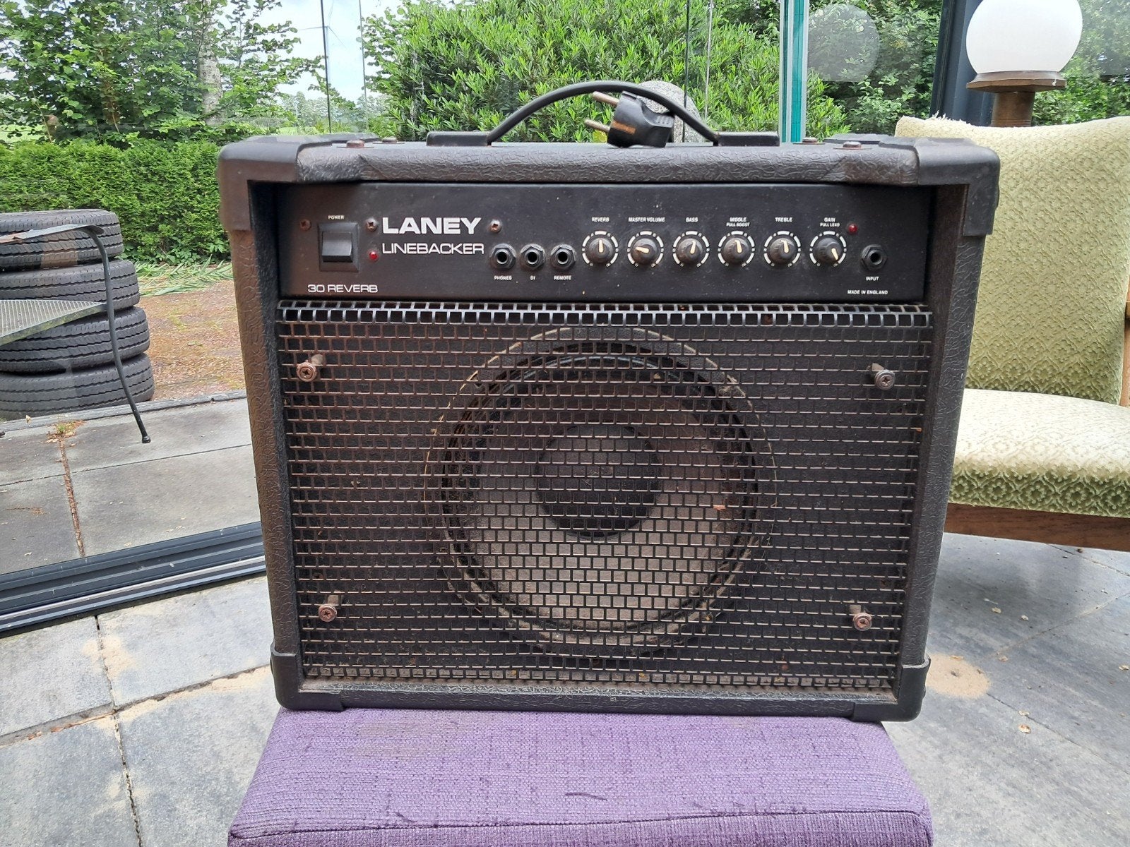 Gitaarversterker laney reverb 30, Ophalen of Verzenden, Gebruikt, Gitaar, Minder dan 50 watt