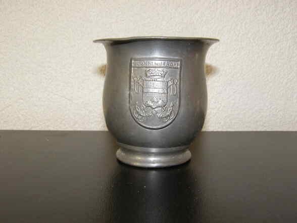 Tinnen lepelvaasje, Ophalen of Verzenden