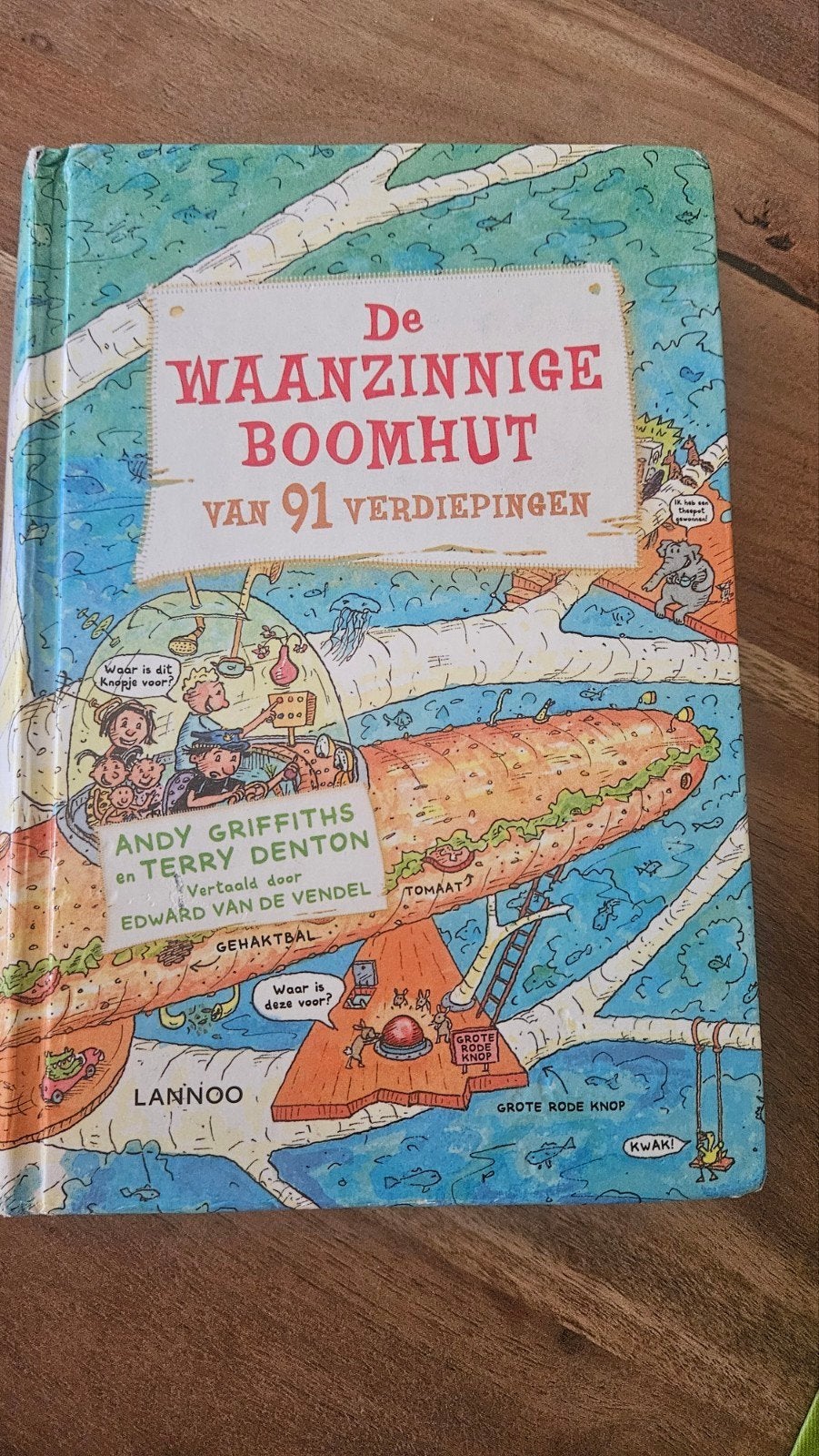 De Waanzinnige Boomhut van 91 Verdiepingen, Ophalen of Verzenden, Fictie algemeen