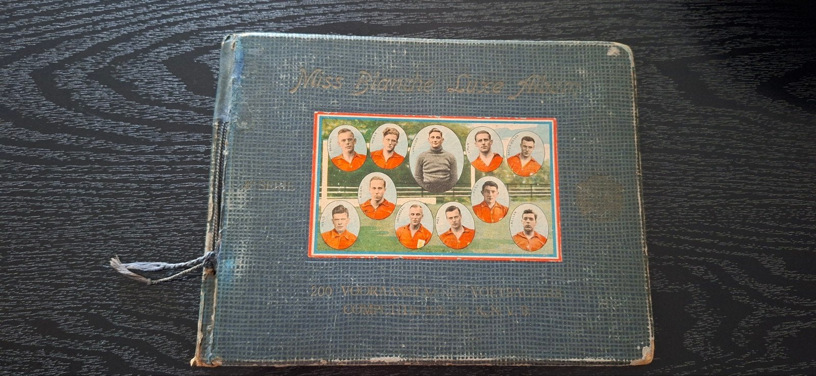 Voetbalplaatjesboek Competitie 1931-1932, Ophalen of Verzenden, Gebruikt, Plaatje