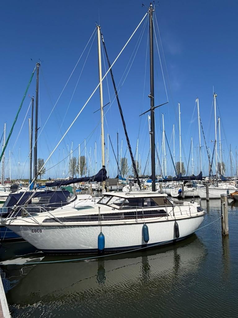 Fjord 28 CS –Karaktervol Scandinavisch zeiljacht, Watersport en Boten, Ophalen, Gebruikt, Diesel, Tourjacht of Cruiser