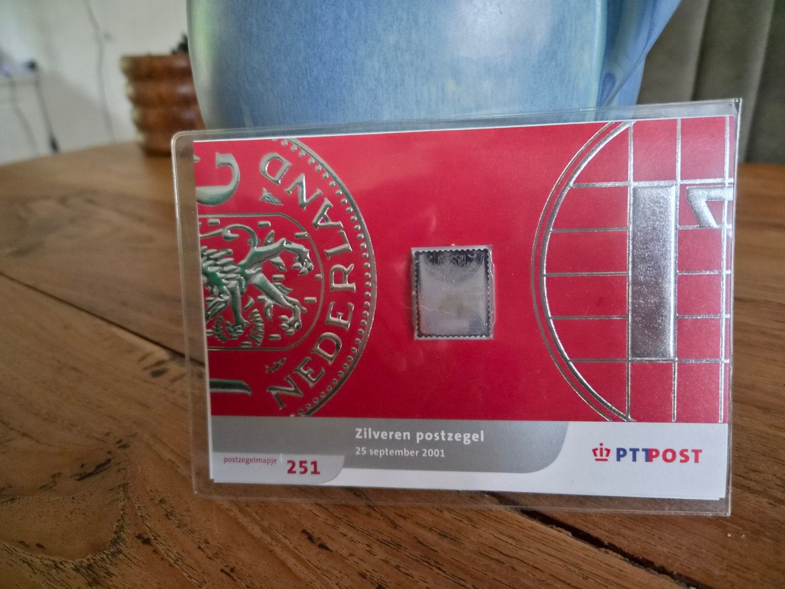 Zilveren postzegel, Ophalen of Verzenden