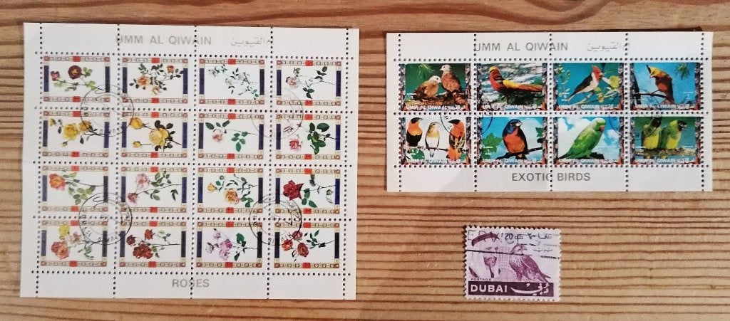 Postzegels van de Verenigde Arabische Emiraten - Gestempeld., Verzenden, Gestempeld, Midden-Oosten