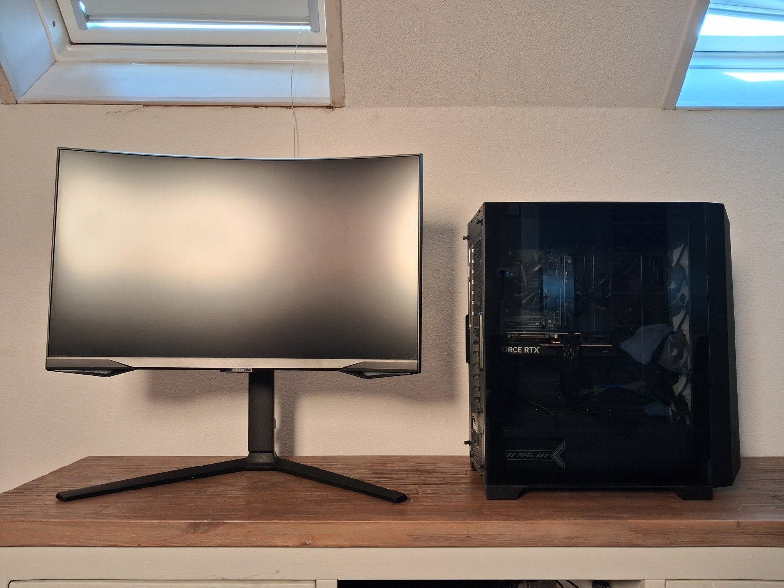 Te koop: Complete High-End Gaming PC + Samsung Odyssey G6 24, Computers en Software, Monitoren, Zo goed als nieuw, 201 Hz of meer
