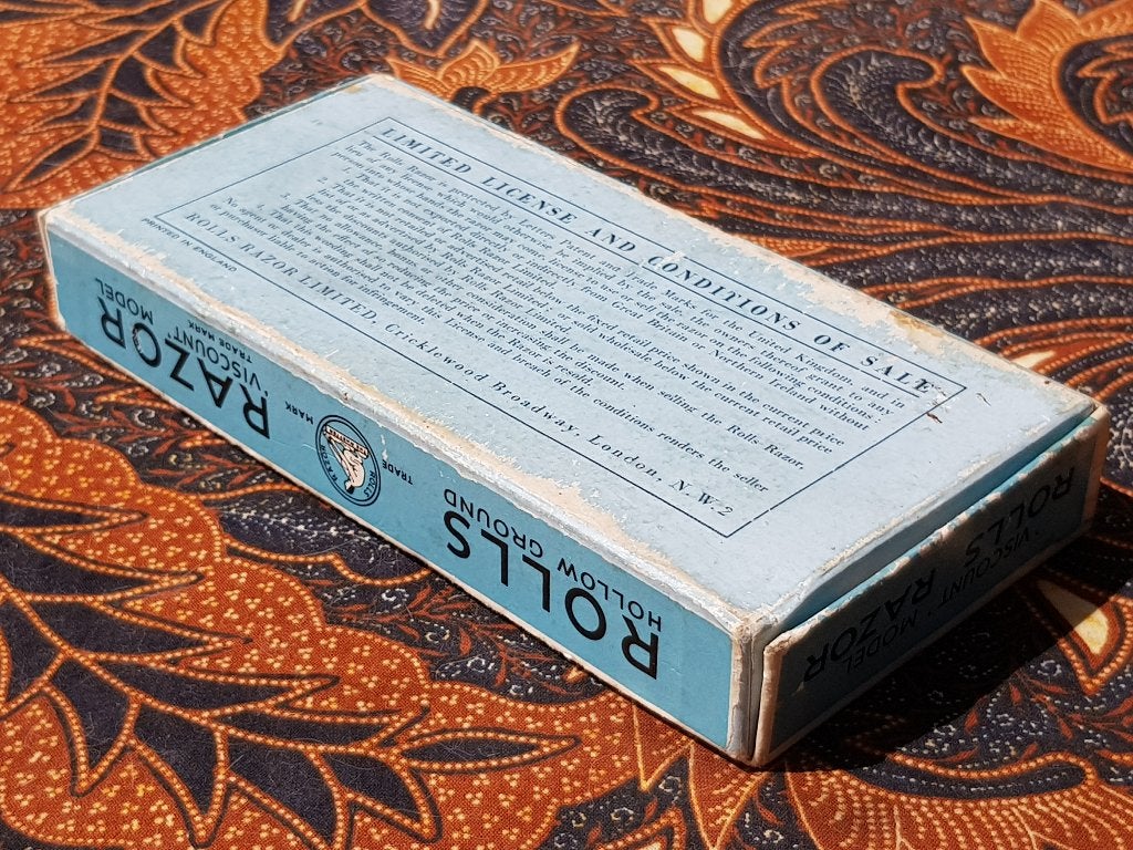 Mooi compleet oud Engels Rolls Razor London scheersysteem., Ophalen of Verzenden