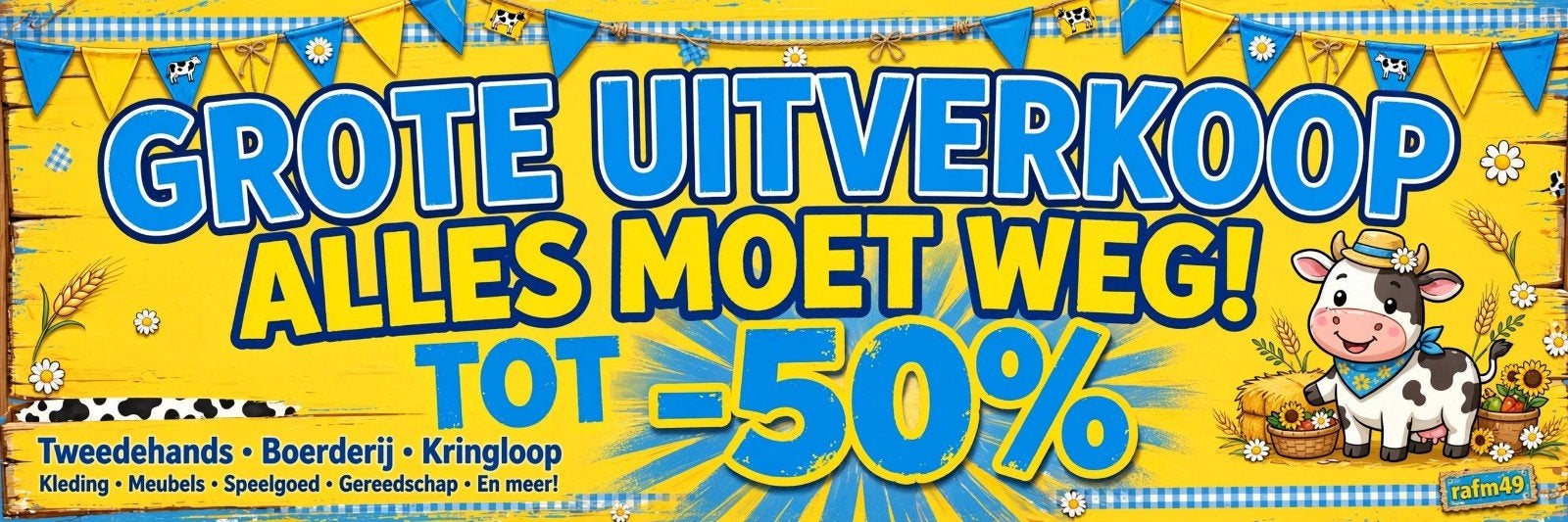 groot uitverkoop, Ophalen of Verzenden, Nieuw