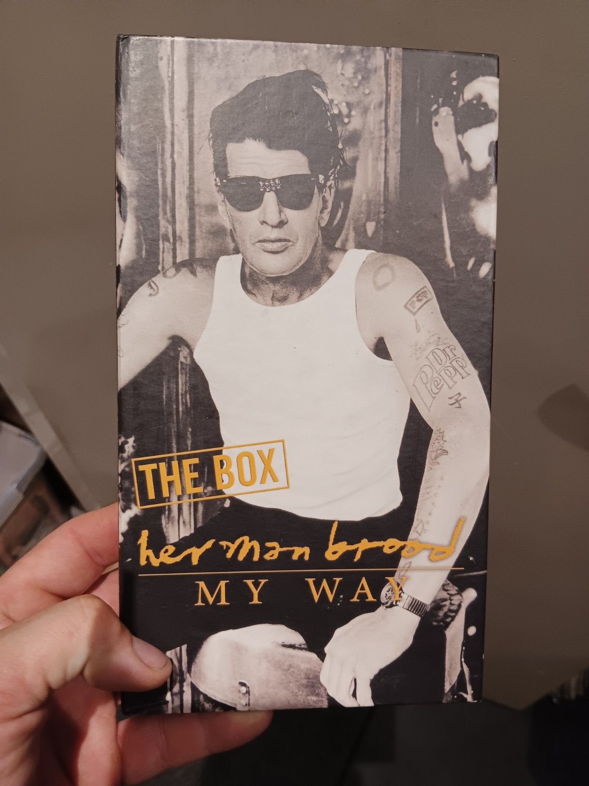 Herman brood my way 4 cd box nieuwstaat, Ophalen of Verzenden, Zo goed als nieuw, Cd of Plaat