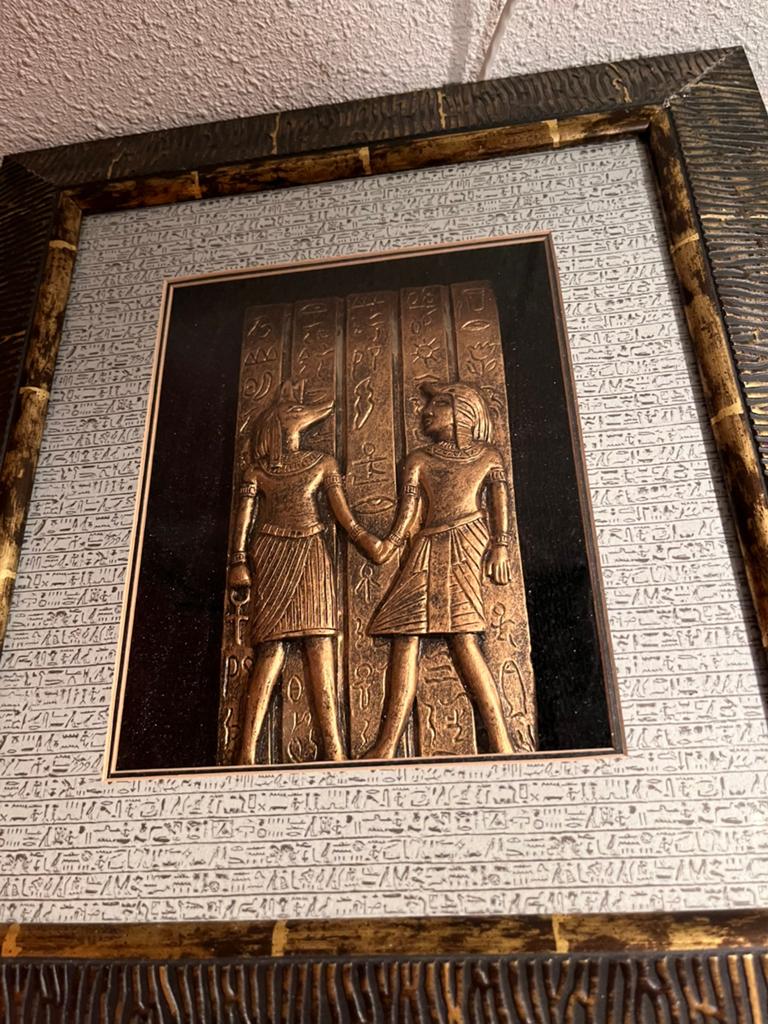 Egyptisch  muur  hangers, Ophalen of Verzenden