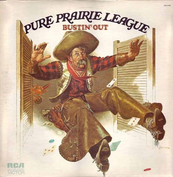 4 LP's PURE PRAIRIE LEAGUE ( Country-Rock USA ), Gebruikt, Overige genres, Ophalen of Verzenden, Inclusief binnenhoes