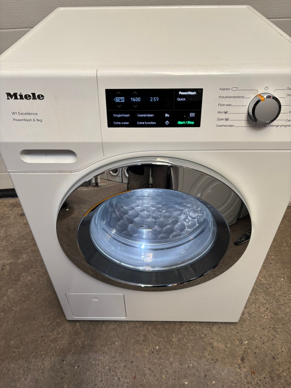 Miele Power Wash , 9 Kilo , A+++,1600 Toeren, HZ van Ijsselstein, 8 tot 10 kg, Energieklasse A of zuiniger, Ophalen of Verzenden