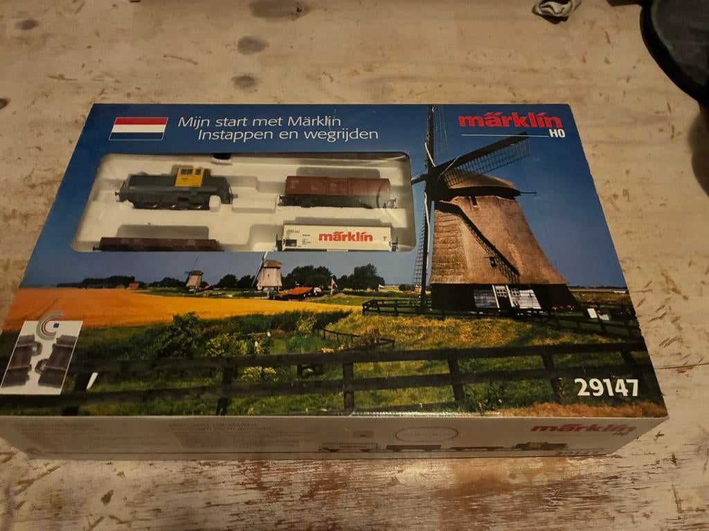 Märklin 29147 Startset Nederland NS DHG 700-C Delta Decoder, Wisselstroom, Treinset, Ophalen of Verzenden, Märklin
