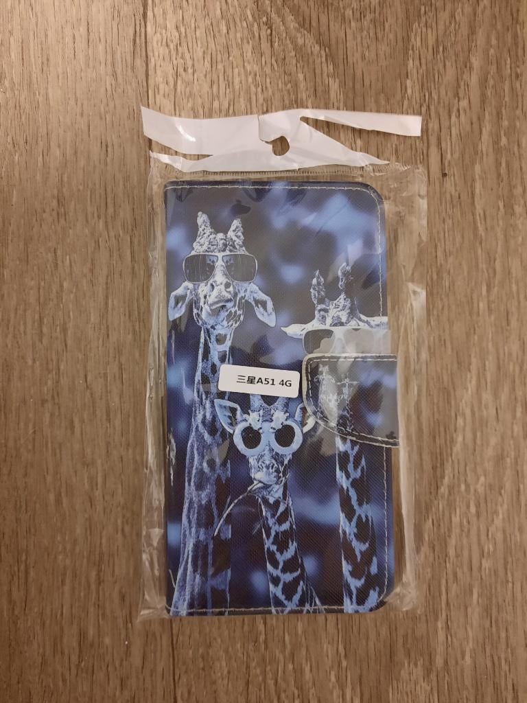 hoesje samsung A51 giraffen, Ophalen of Verzenden, Nieuw, Overige modellen, Hoesje of Tasje