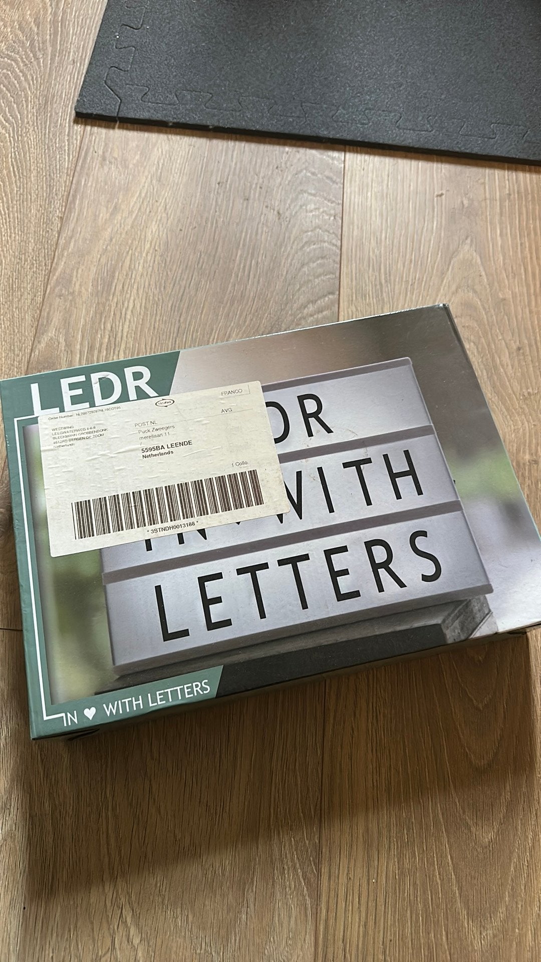Lightbox letterbox, Ophalen of Verzenden, Nieuw