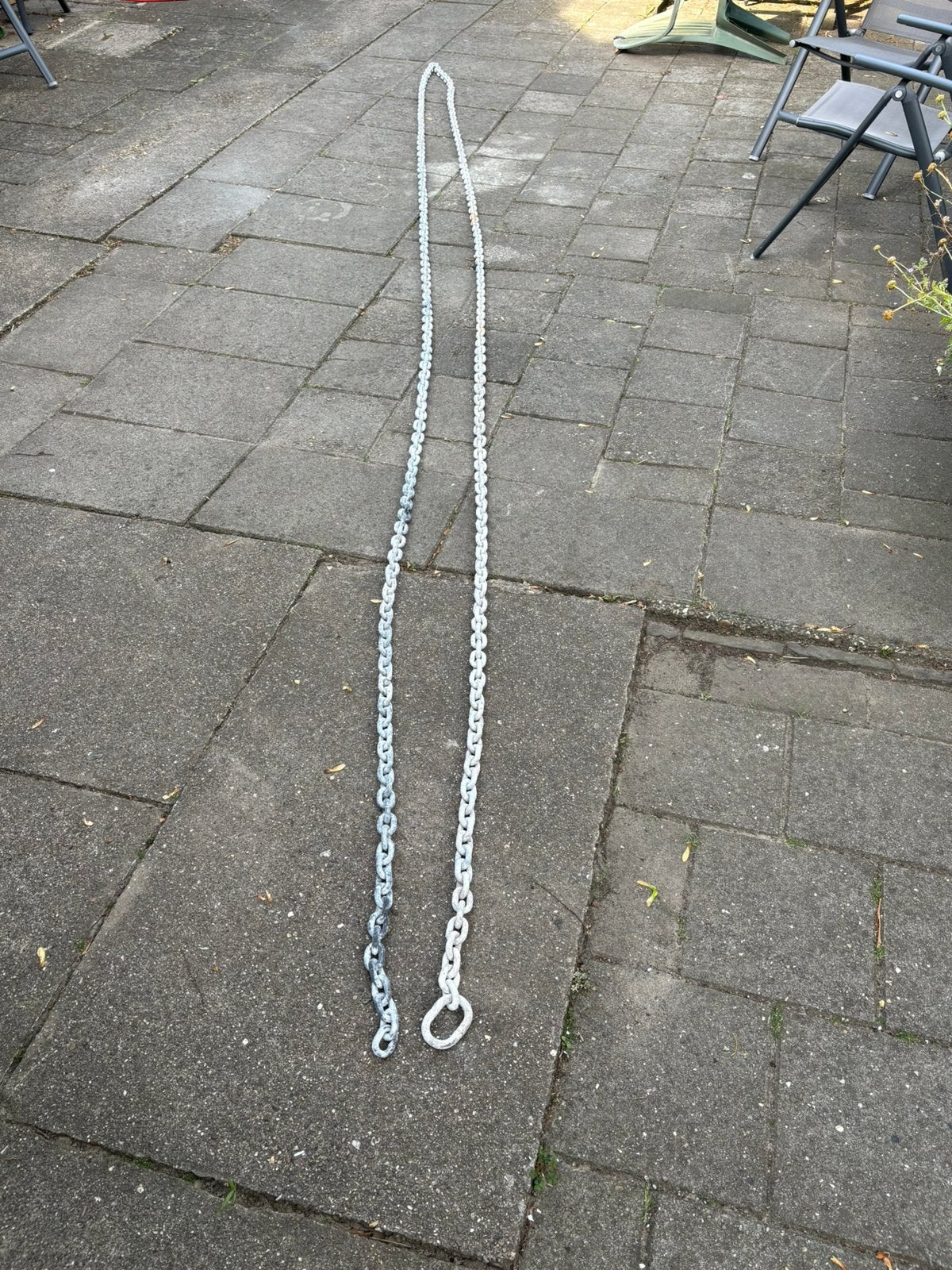 Ankerketting - 10mm schakel - lengte: 10m, Ophalen, Gebruikt, Ankeren en Afmeren, Zeilboot of Motorboot