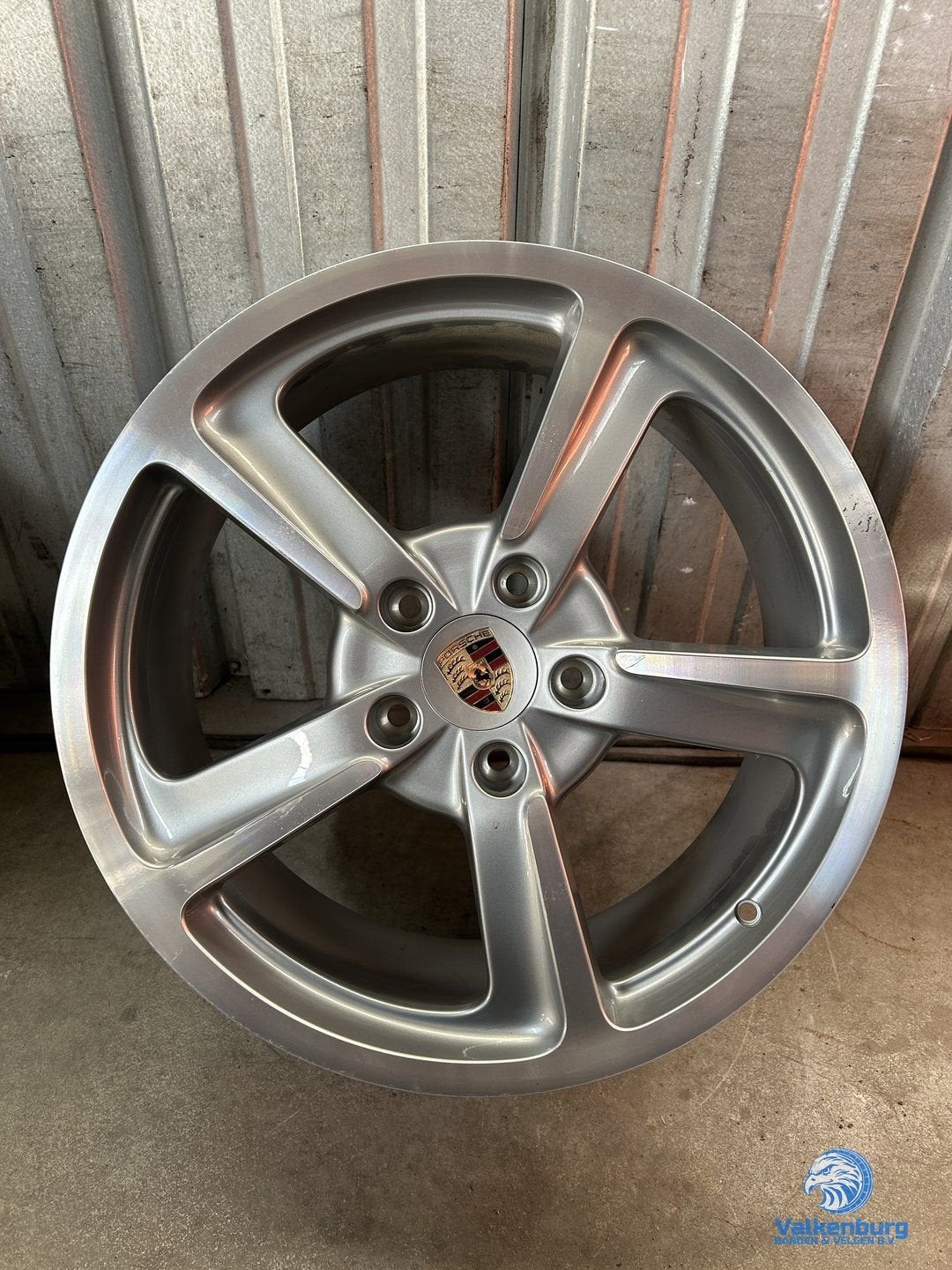 1 stuks originele Porsche 911 991 Techno 20 inch velg 5x130