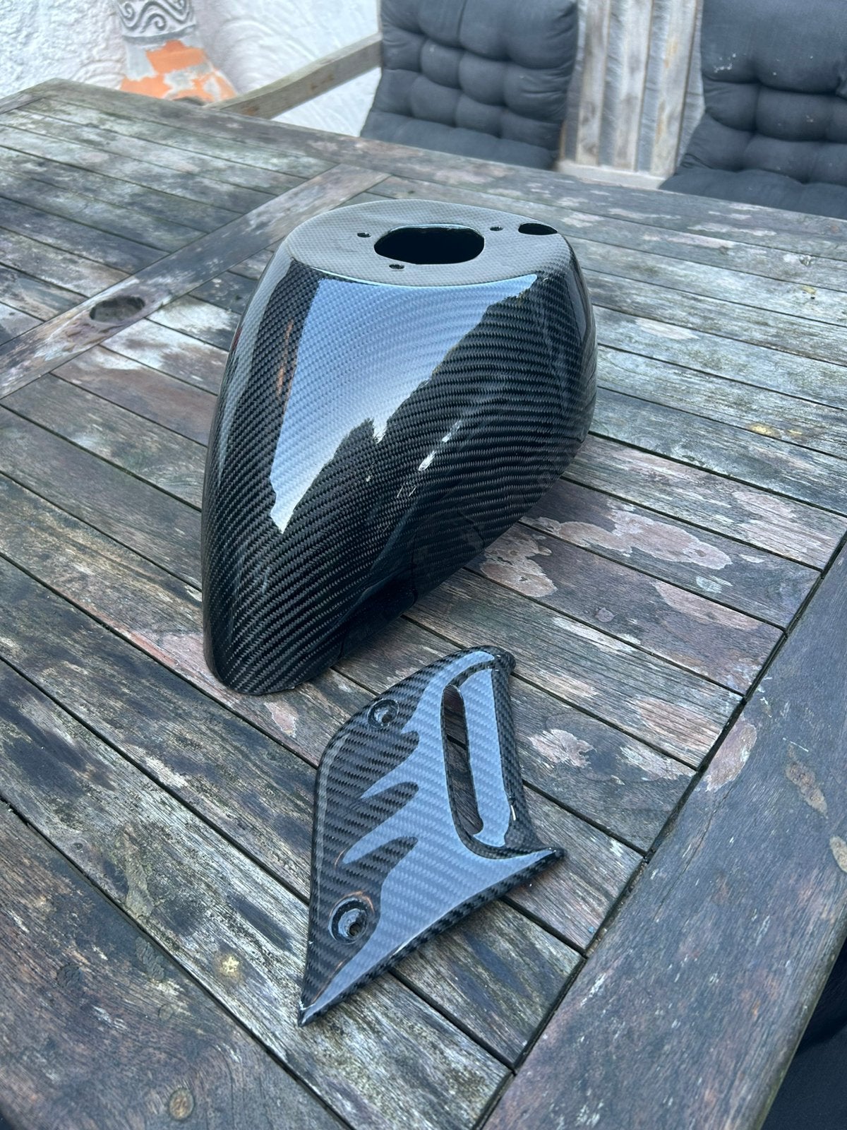 Zip sp spatbord set carbon, Motoren, Ophalen of Verzenden