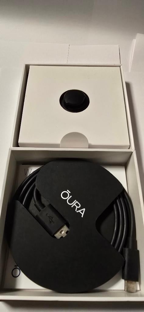 Oura Charger Gen 3, Size 13 with box (NO RING), Sieraden, Tassen en Uiterlijk, Activity trackers, Zwart, Oura ring, Ophalen of Verzenden