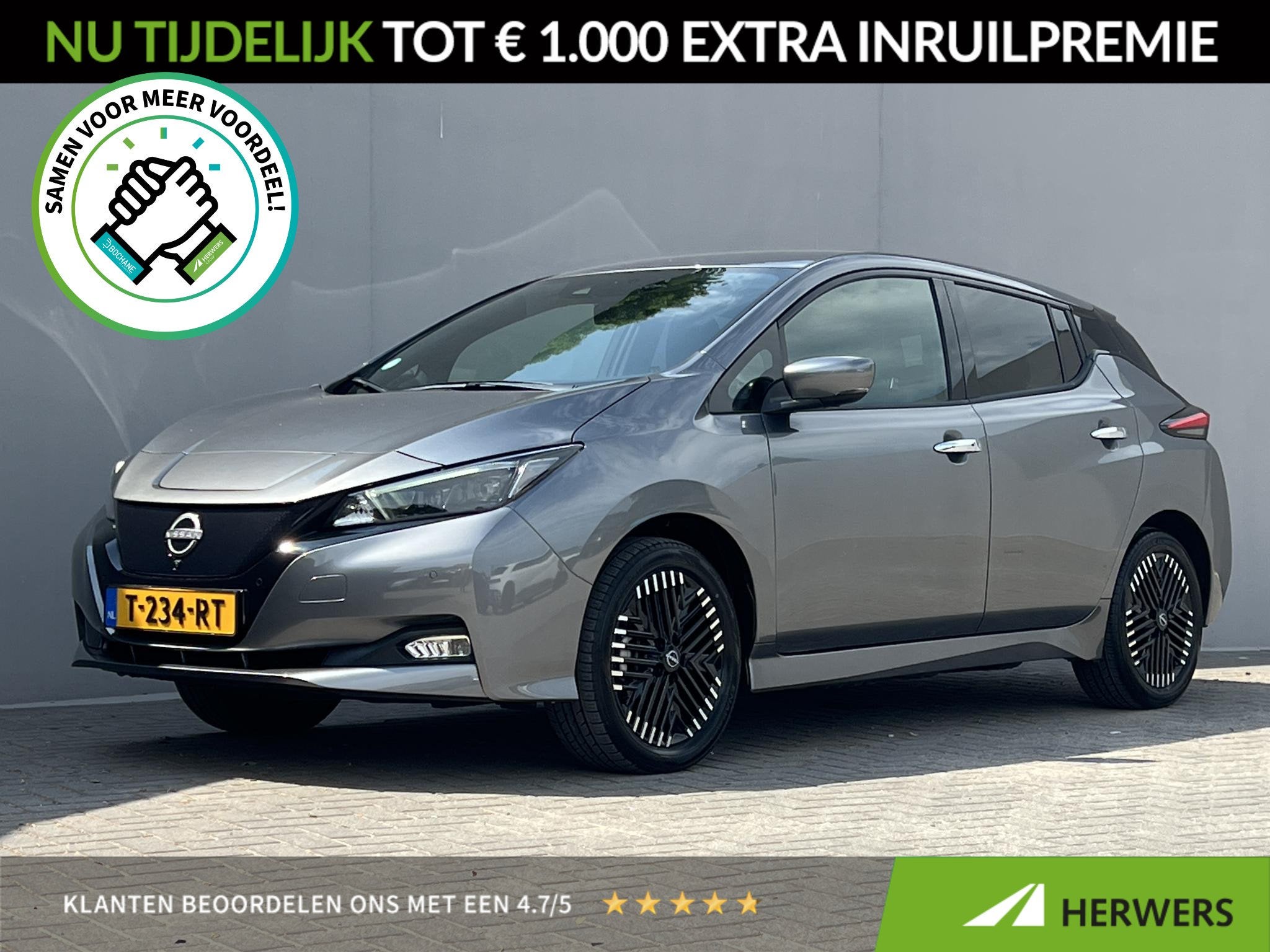 Nissan LEAF e+ Business Executive 62 kWh / Accu SoH 95,71 %, Auto's, Gebruikt, 385 km, Leaf, Te koop