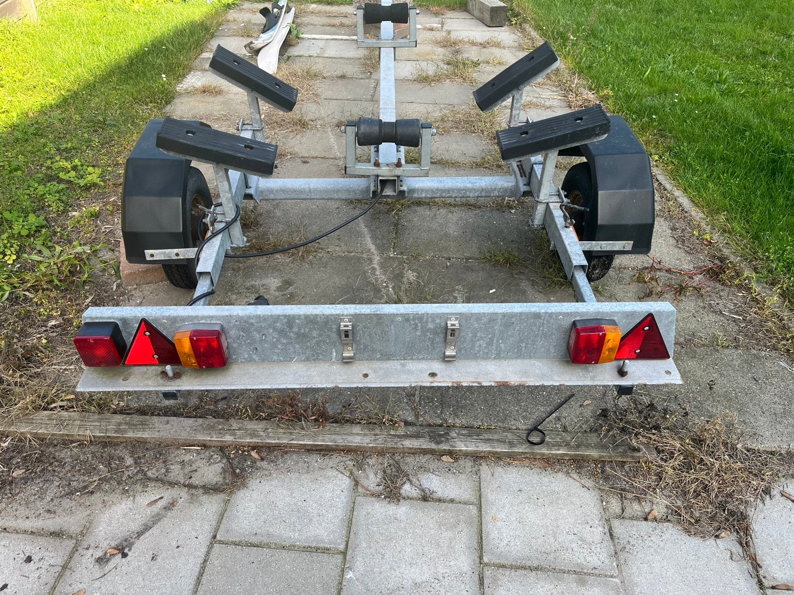 Nette boottrailer trailer boot, Ophalen, Zo goed als nieuw, Minder dan 6 meter