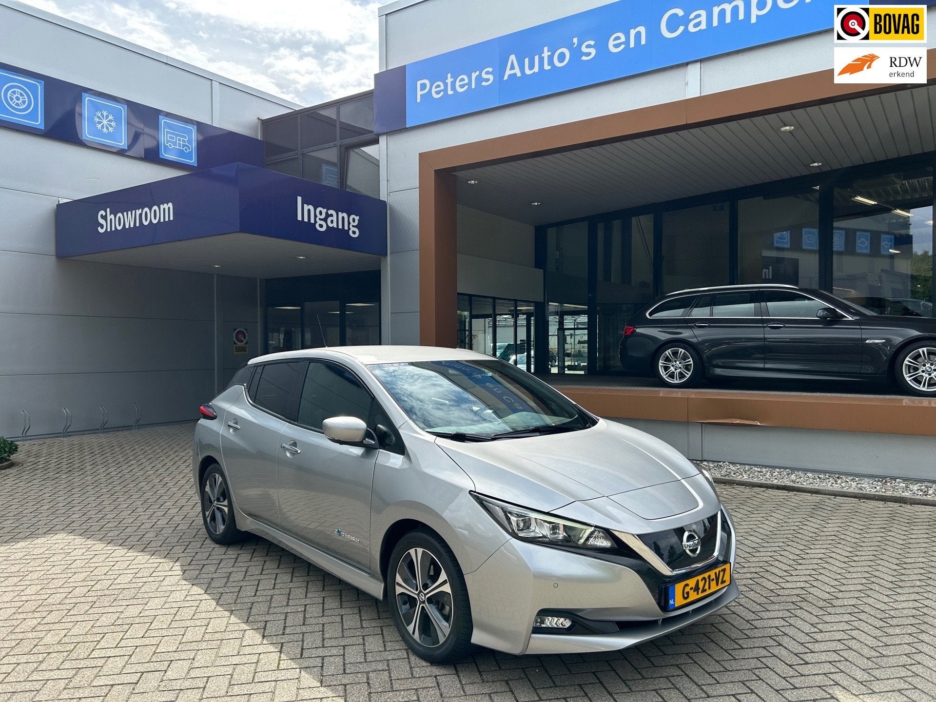 Nissan LEAF Tekna 40 kWh, Gebruikt, Zwart, 150 pk, 109 min
