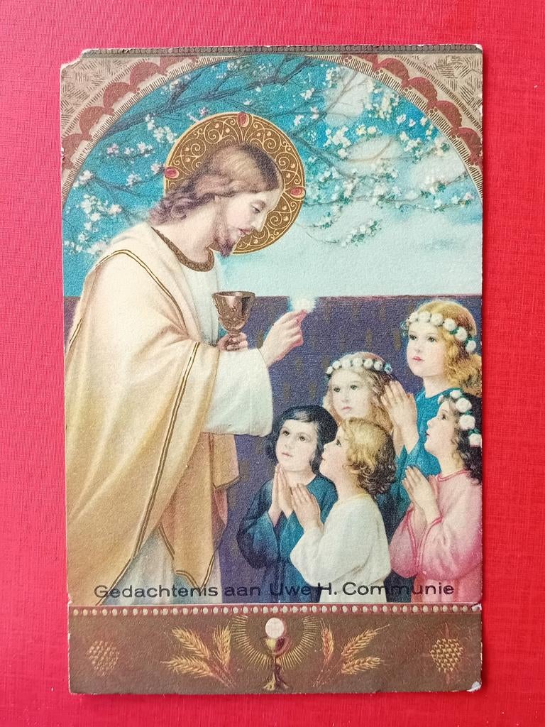 Ansichtkaart Religie, Ophalen of Verzenden, Gebruikt, Kaart of Prent