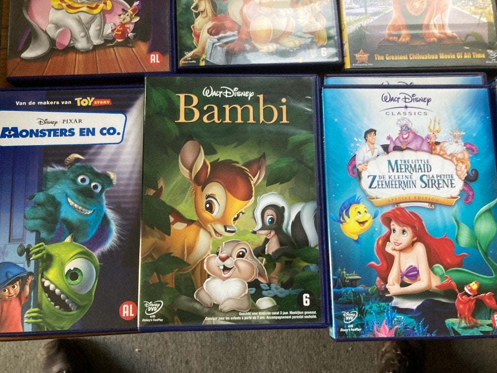 T.K. nog ca. 66 Originele Disney films op DVD zie lijst, Avontuur, Gebruikt, Alle leeftijden, Ophalen of Verzenden