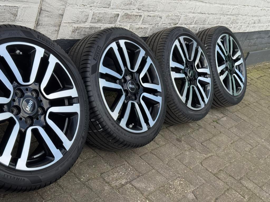 17 inch mini cooper  F55 F56 F57 velgen set., Auto-onderdelen, Banden en Velgen, Velg(en), 17 inch, Zomerbanden, 205 mm